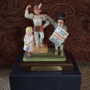 NORMAN ROCKWELL COLLECTIBLE  China figurine